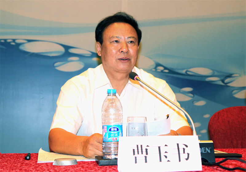 中施企協(xié)曹玉書會(huì)長(zhǎng)出席會(huì)議并做主旨發(fā)言
