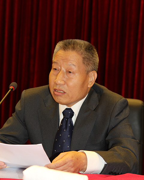 中施企協(xié)劉懷副會(huì)長(zhǎng)主持大會(huì)