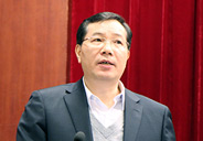 《施工企業(yè)管理》雜志社黃享華社長在開幕式上致辭