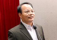 大岳基礎(chǔ)設(shè)施研究院資深項(xiàng)目管理專家陳國強(qiáng)作“PPP與施工企業(yè)經(jīng)營模式變革”演講