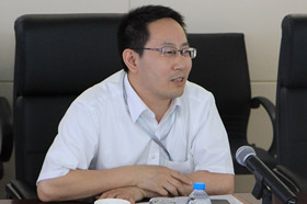 山東電建一公司總法律顧問(wèn)兼工會(huì)主席郭寶輝 