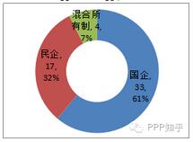圖5 項目數(shù)量按社會資本類型分布圖