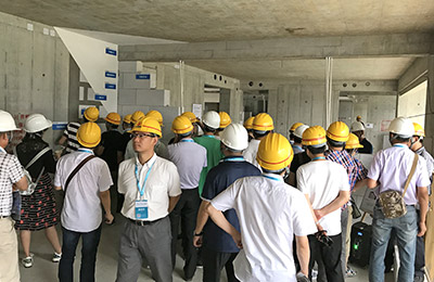 中天建設集團武漢頂琇西北湖（C地塊）項目觀摩現(xiàn)場