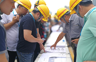 中天建設集團武漢頂琇西北湖（C地塊）項目觀摩現(xiàn)場