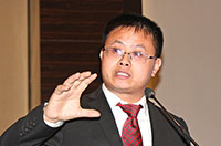 中冶海外工程有限公司總經(jīng)理助理-李詩(shī)常做主題發(fā)言