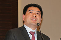 北京清科銳華軟件有限公司總經(jīng)理--萬(wàn)旻做主題發(fā)言